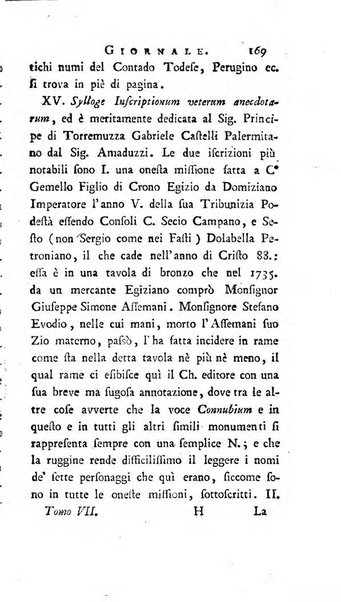 Continuazione del Nuovo giornale de'letterati d'Italia