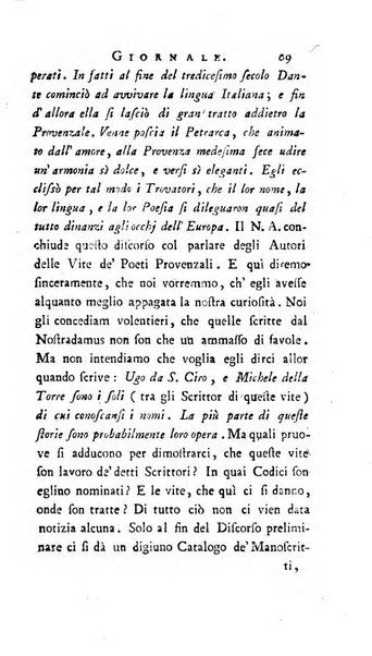 Continuazione del Nuovo giornale de'letterati d'Italia