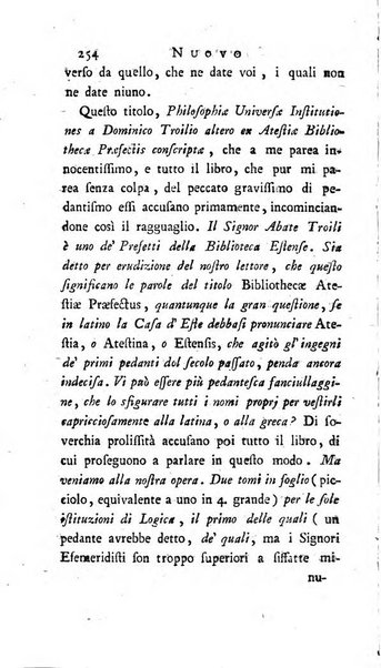 Continuazione del Nuovo giornale de'letterati d'Italia