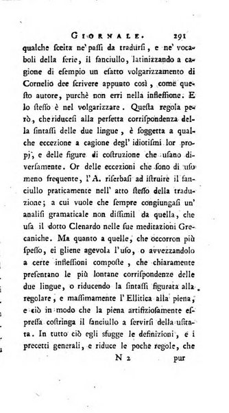 Continuazione del Nuovo giornale de'letterati d'Italia