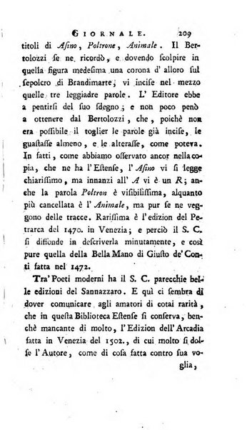 Continuazione del Nuovo giornale de'letterati d'Italia