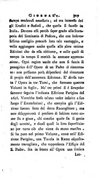 Continuazione del Nuovo giornale de'letterati d'Italia