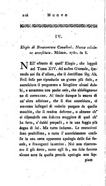 Continuazione del Nuovo giornale de'letterati d'Italia