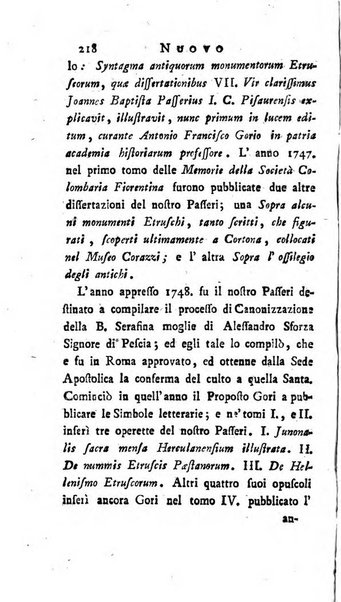 Continuazione del Nuovo giornale de'letterati d'Italia