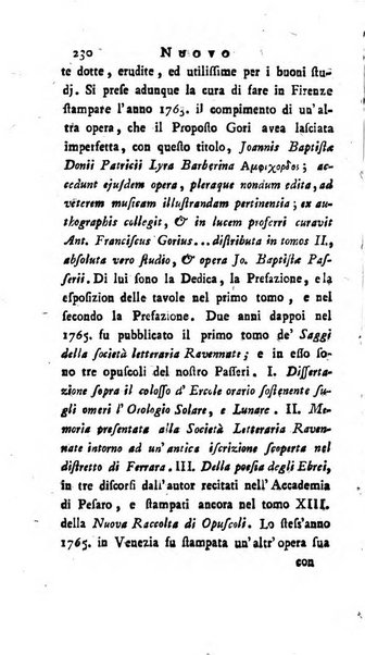 Continuazione del Nuovo giornale de'letterati d'Italia