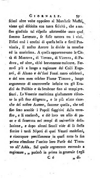 Continuazione del Nuovo giornale de'letterati d'Italia