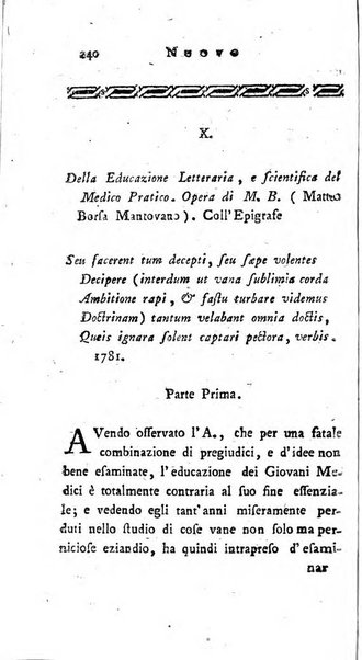 Continuazione del Nuovo giornale de'letterati d'Italia