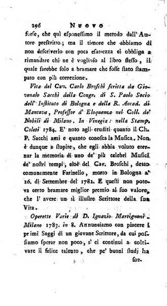 Continuazione del Nuovo giornale de'letterati d'Italia