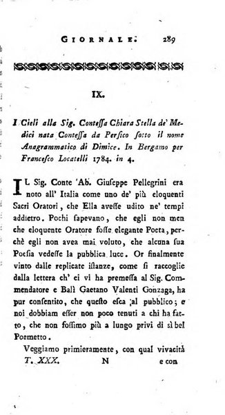 Continuazione del Nuovo giornale de'letterati d'Italia