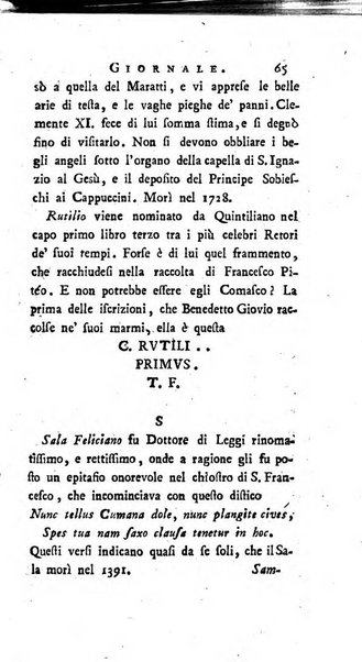 Continuazione del Nuovo giornale de'letterati d'Italia