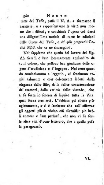 Continuazione del Nuovo giornale de'letterati d'Italia