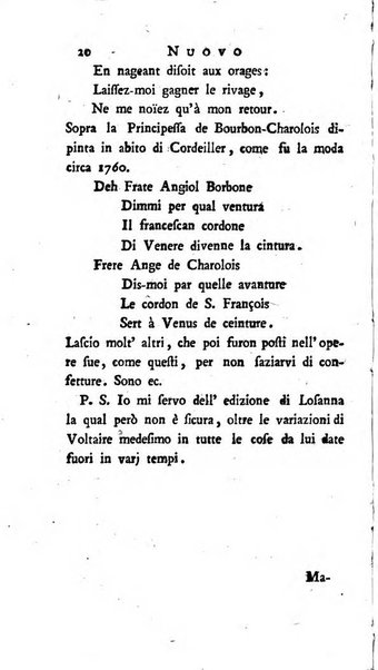 Continuazione del Nuovo giornale de'letterati d'Italia