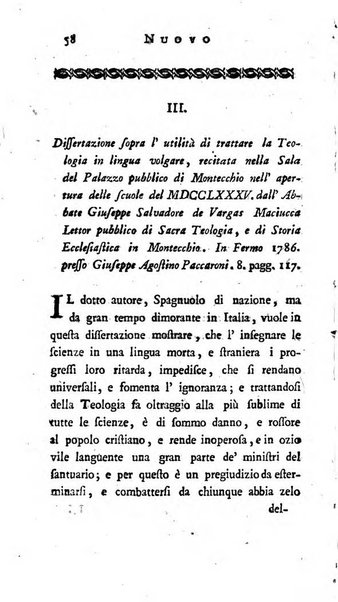 Continuazione del Nuovo giornale de'letterati d'Italia