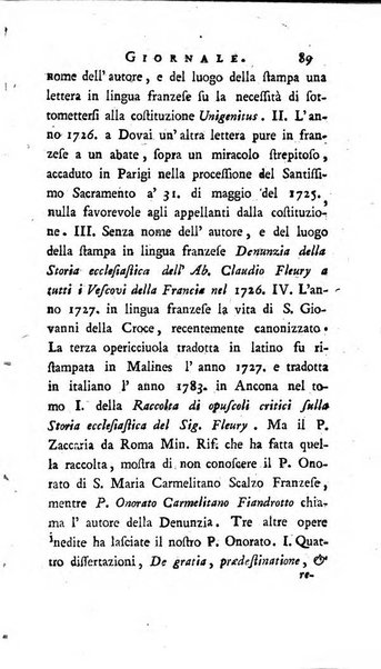 Continuazione del Nuovo giornale de'letterati d'Italia