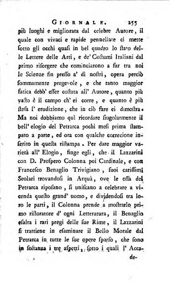 Continuazione del Nuovo giornale de'letterati d'Italia