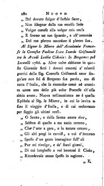 Continuazione del Nuovo giornale de'letterati d'Italia