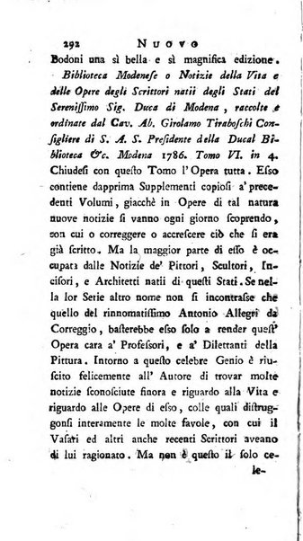 Continuazione del Nuovo giornale de'letterati d'Italia