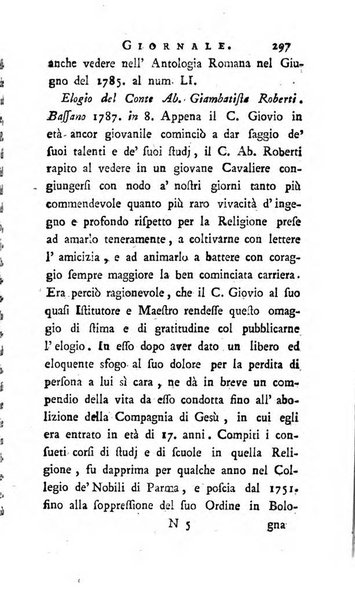 Continuazione del Nuovo giornale de'letterati d'Italia