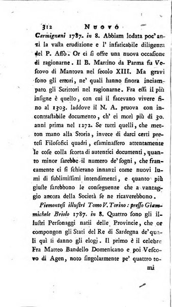 Continuazione del Nuovo giornale de'letterati d'Italia