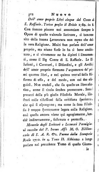 Continuazione del Nuovo giornale de'letterati d'Italia