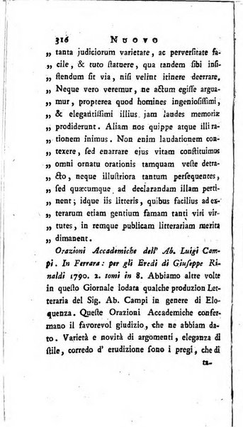 Continuazione del Nuovo giornale de'letterati d'Italia