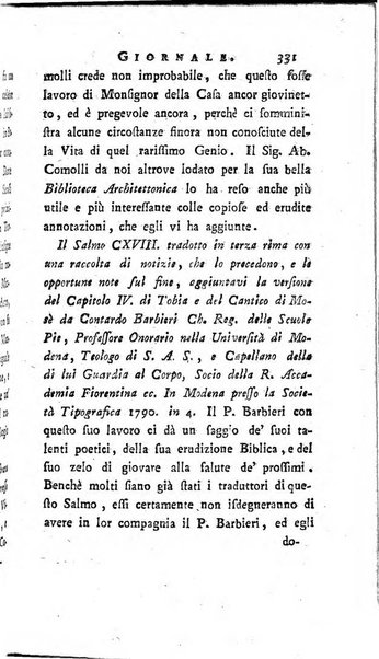 Continuazione del Nuovo giornale de'letterati d'Italia