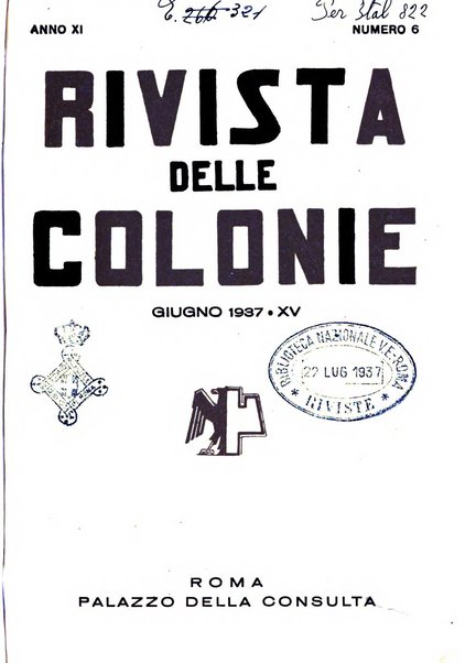 Rivista delle colonie