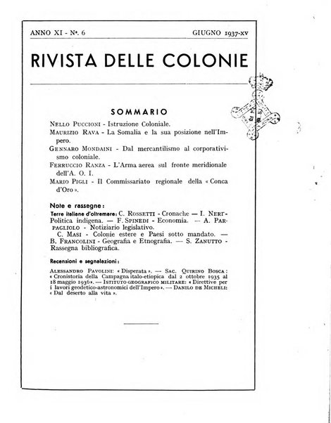 Rivista delle colonie