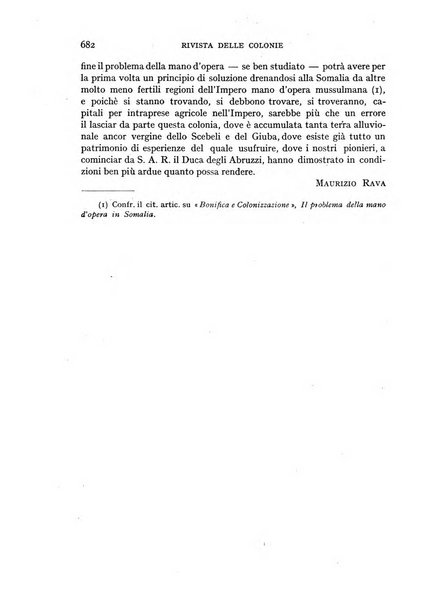 Rivista delle colonie