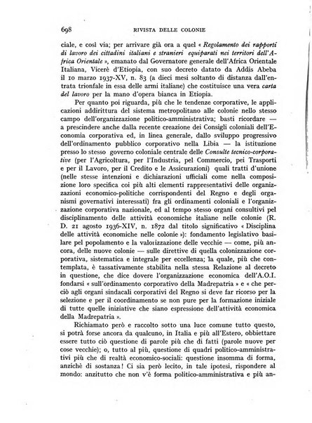 Rivista delle colonie