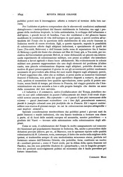 Rivista delle colonie