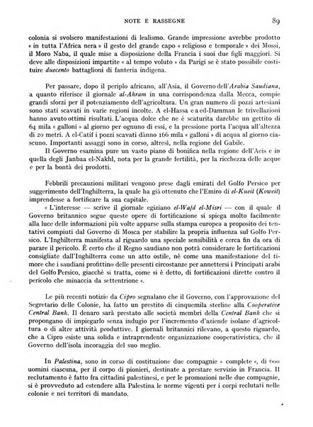 Rivista delle colonie