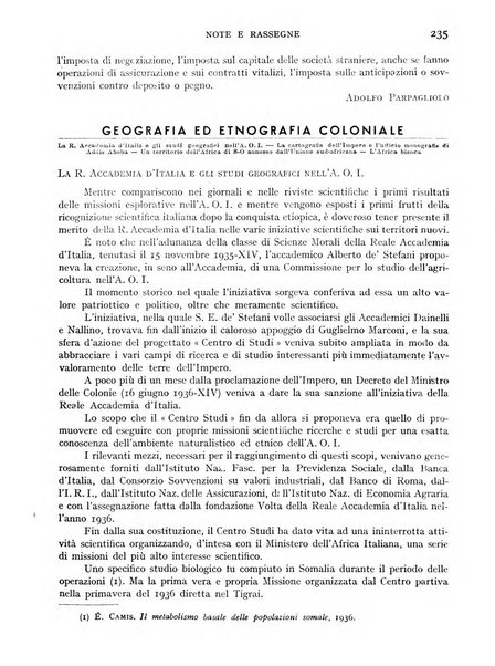 Rivista delle colonie