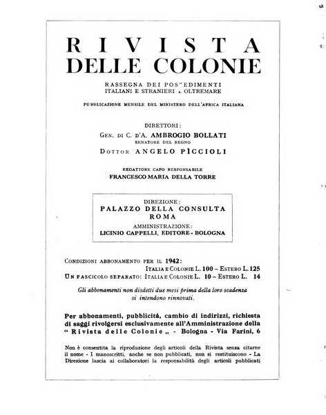 Rivista delle colonie