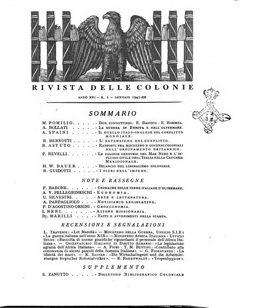 Rivista delle colonie