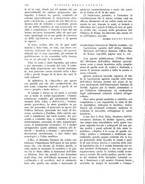 Rivista delle colonie