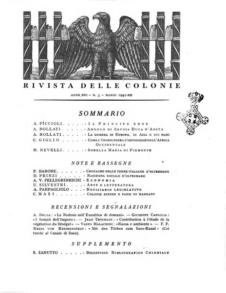 Rivista delle colonie