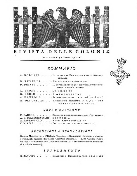 Rivista delle colonie