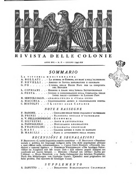 Rivista delle colonie