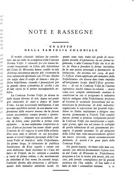 Rivista delle colonie