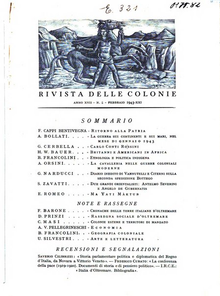 Rivista delle colonie