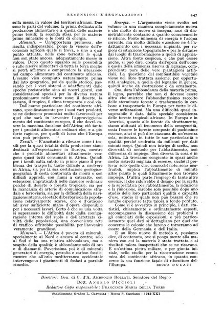 Rivista delle colonie