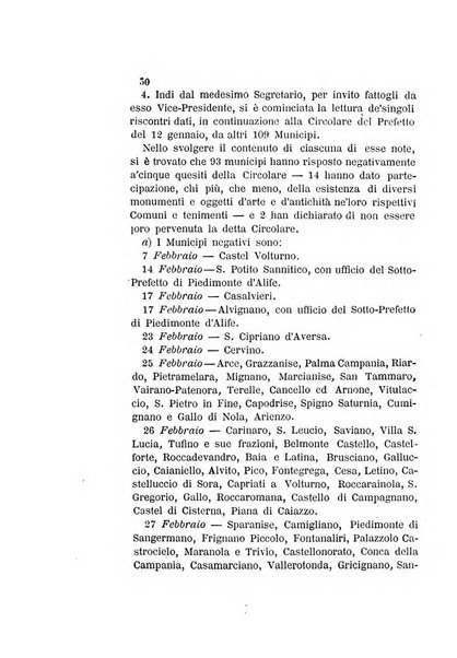 Atti della Commissione Conservatrice dei monumenti ed oggetti di antichita e belle arti nella Provincia di Terra di Lavoro