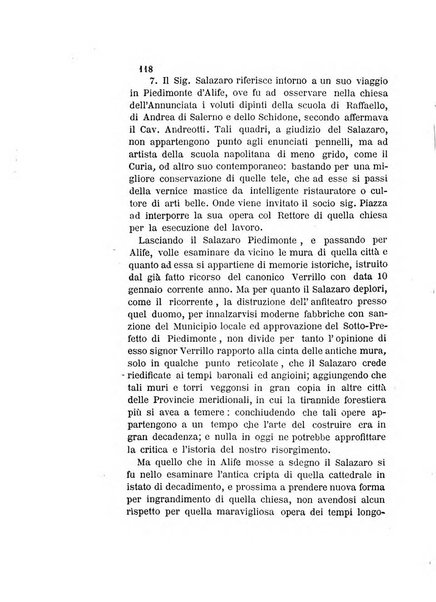 Atti della Commissione Conservatrice dei monumenti ed oggetti di antichita e belle arti nella Provincia di Terra di Lavoro