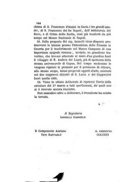 Atti della Commissione Conservatrice dei monumenti ed oggetti di antichita e belle arti nella Provincia di Terra di Lavoro