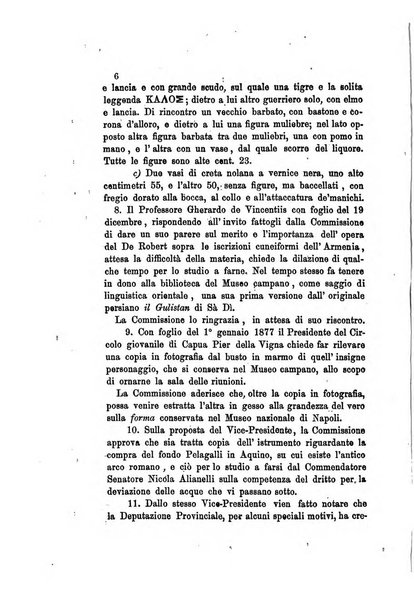 Atti della Commissione Conservatrice dei monumenti ed oggetti di antichita e belle arti nella Provincia di Terra di Lavoro