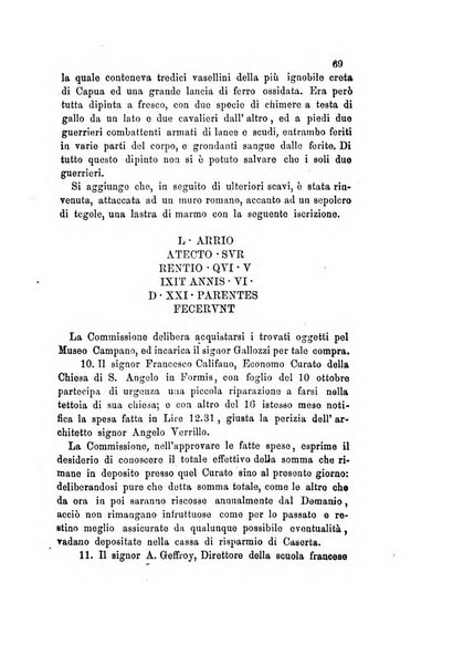 Atti della Commissione Conservatrice dei monumenti ed oggetti di antichita e belle arti nella Provincia di Terra di Lavoro