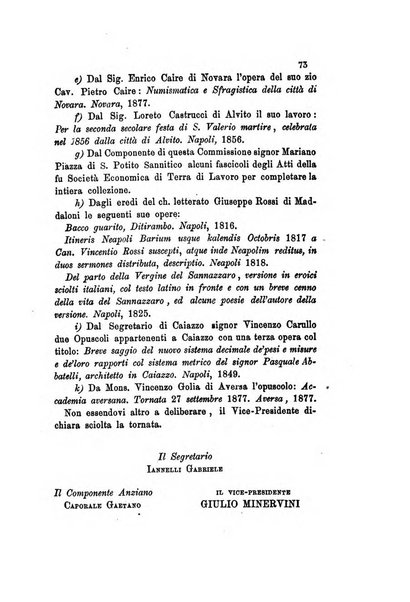 Atti della Commissione Conservatrice dei monumenti ed oggetti di antichita e belle arti nella Provincia di Terra di Lavoro