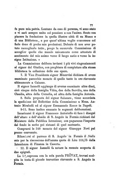 Atti della Commissione Conservatrice dei monumenti ed oggetti di antichita e belle arti nella Provincia di Terra di Lavoro