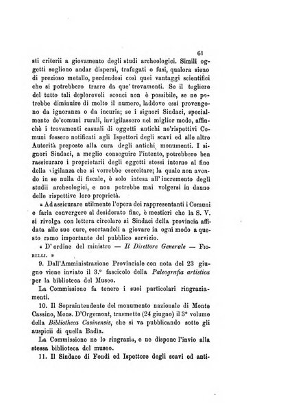 Atti della Commissione Conservatrice dei monumenti ed oggetti di antichita e belle arti nella Provincia di Terra di Lavoro